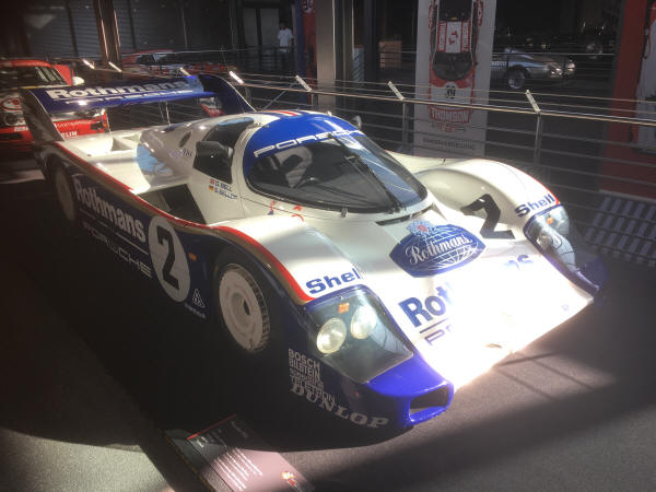 Le Mans Teilnehmer 1985 und 1986 Porsche 956, Bj. 1983